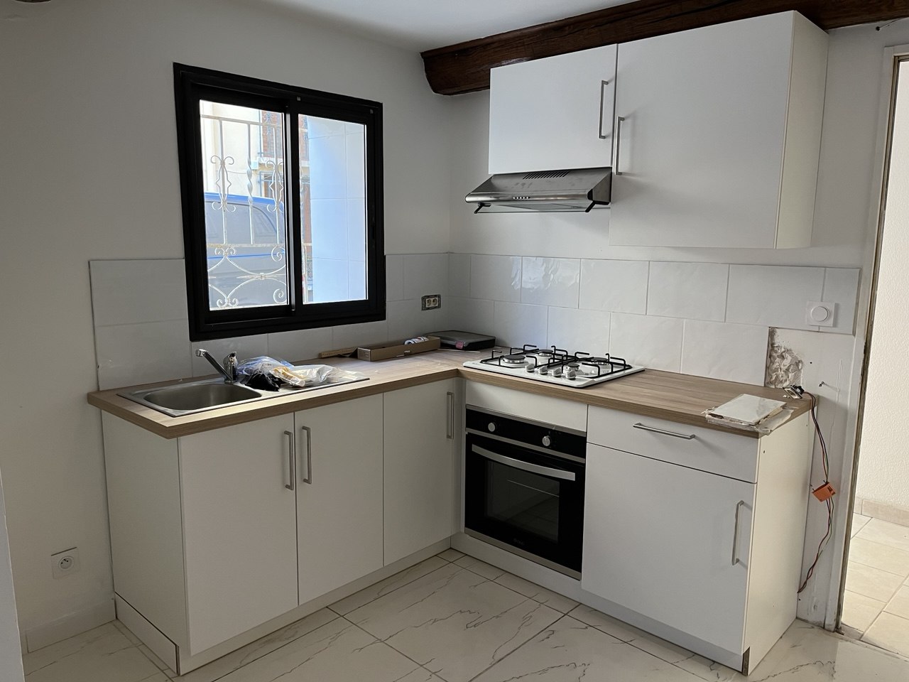 Après : Rénovation cuisine complète — Perpignan